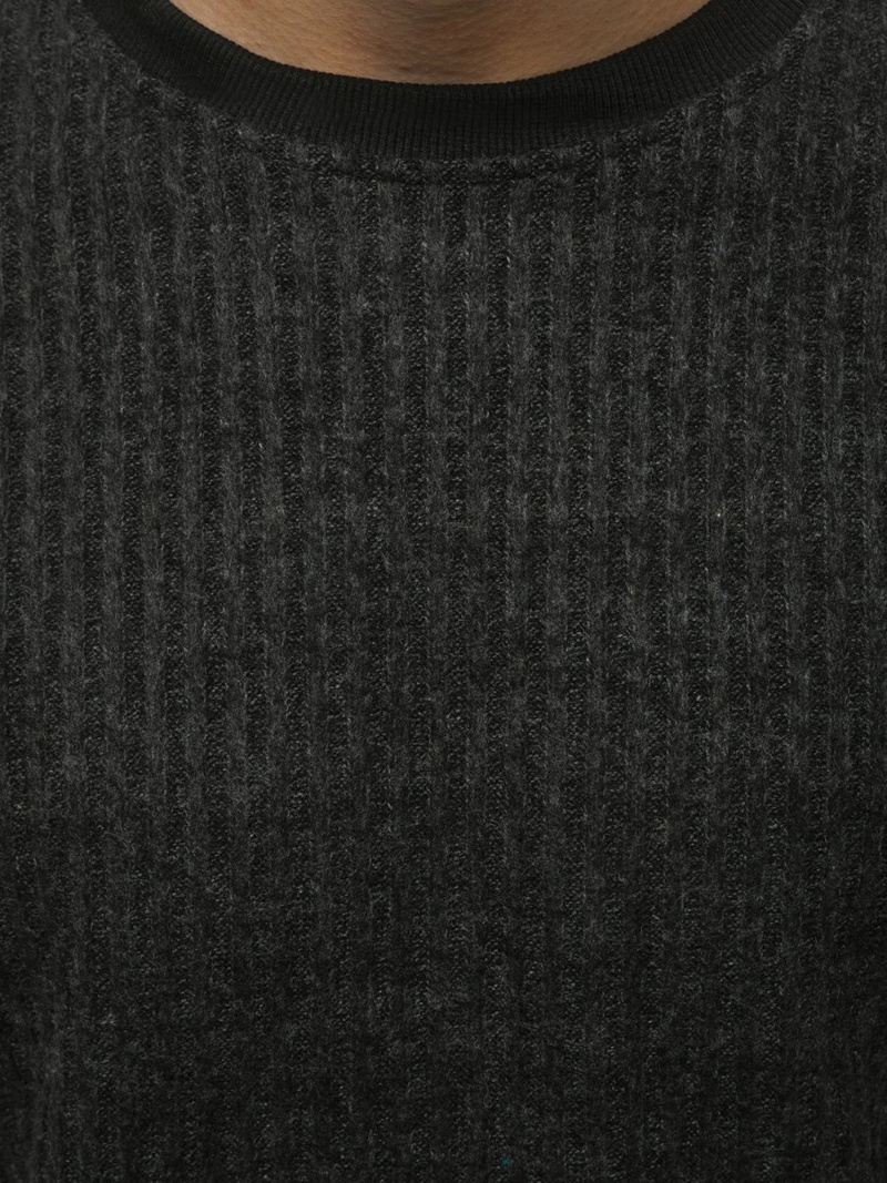 Мъжки суитшърт графитна OZONEE JS/KS1945BZ