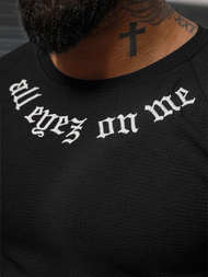 Мъжка тениска черен OZONEE O/T7256