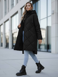 Дамско яке черно OZONEE JS/5M3168/392Z