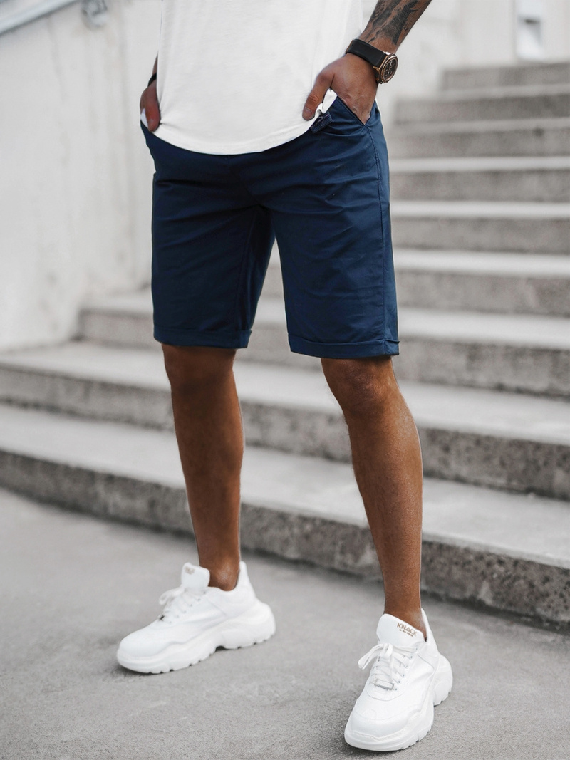 Къси панталони джинс тъмносиньо OZONEE T/XX160085/2