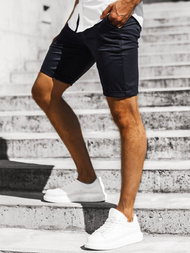 Къси панталони джинс тъмнографитно OZONEE DJ/1008