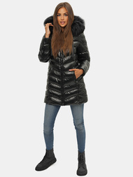 Дамско яке черна OZONEE JS/M778/392B