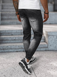 Мъжки дънки черни OZONEE NB/MP0075N