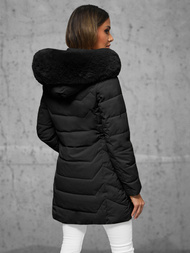 Дамско яке черно OZONEE JS/16M9121/392