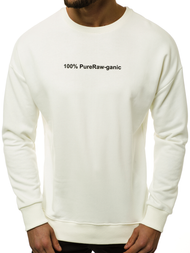 Мъжки суитшърт екрю OZONEE MACH/3149