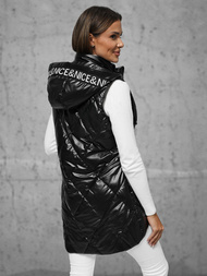 Жилетка суичър черна OZONEE JS/16M9075/392Z