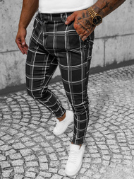 Мъжки панталони черни OZONEE O/P4028