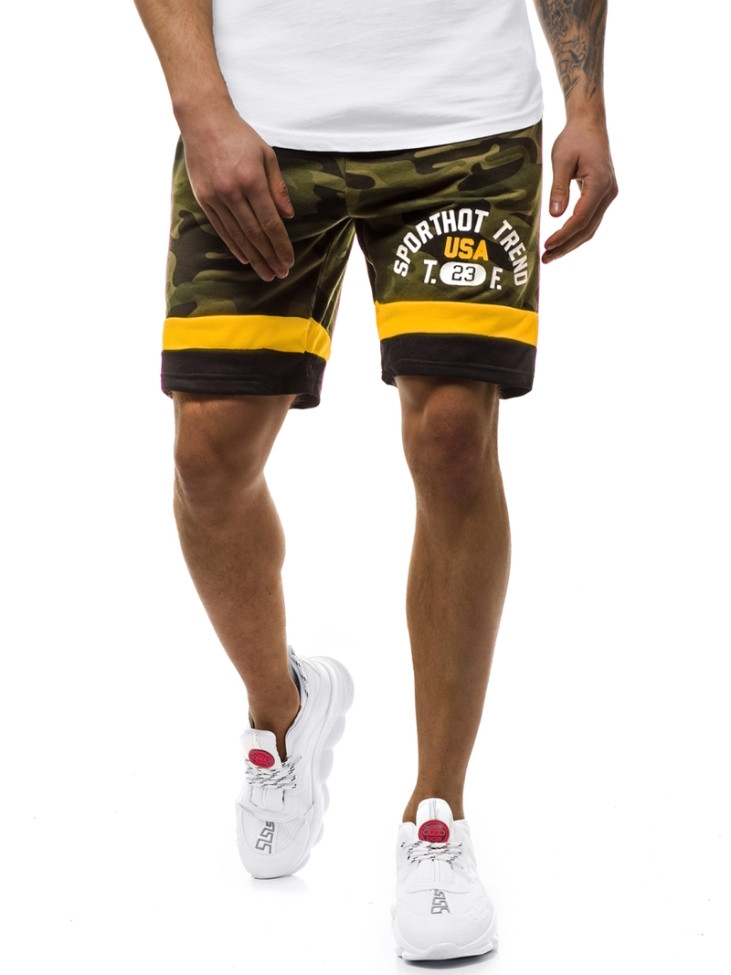 Мъжки панталонки зелено JS/KK300152