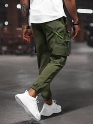 Мъжки панталони каки OZONEE O/CP149Z