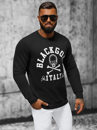 Мъжки суитшърт черен OZONEE NB/MF2013