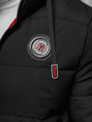 Мъжко яке черна OZONEE JS/84M3029/392