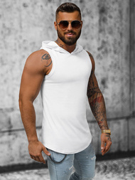 Мъжка тениска бяла OZONEE O/2537Z