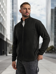 Мъжки суитшърт черен OZONEE JS/HH016/3