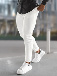 Мъжки панталони чино екрю OZONEE O/P4049Z