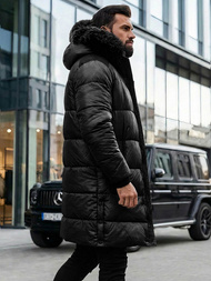 Мъжко яке черно OZONEE O/M800Z