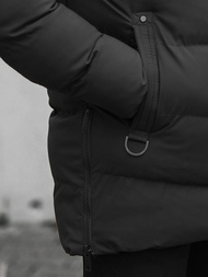 Мъжко яке черна OZONEE N/7330Z