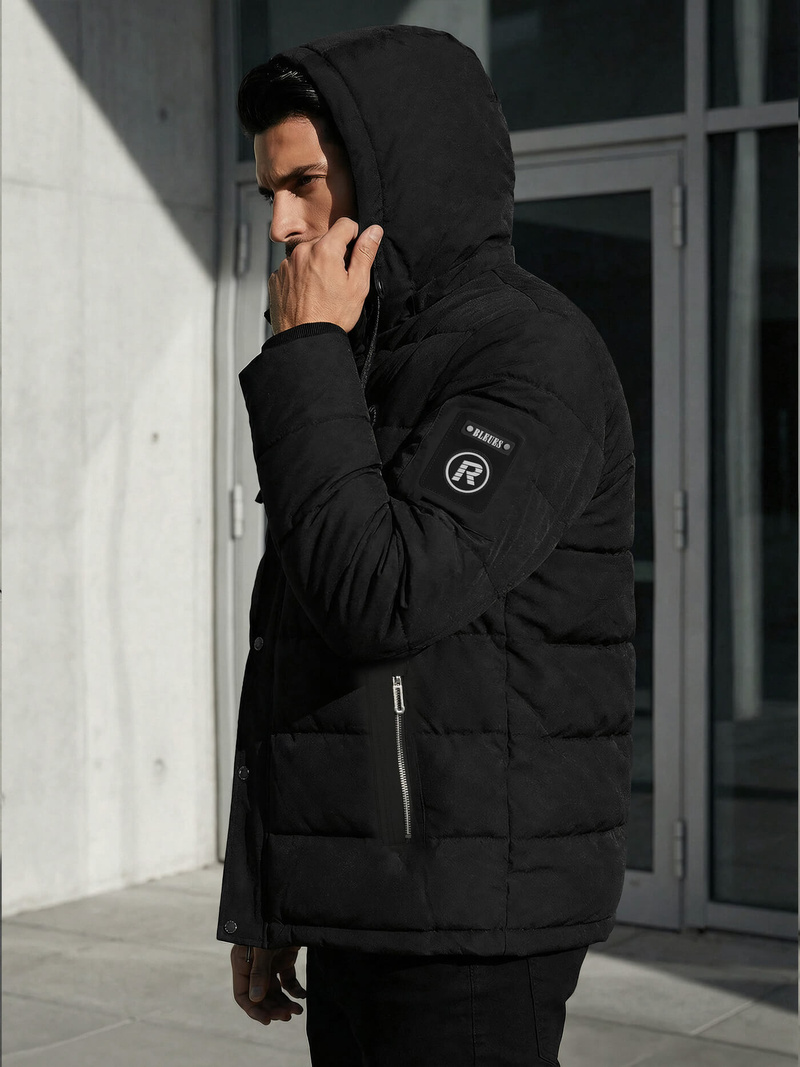 Мъжко яке черни OZONEE JS/31M5077/392