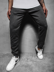 Мъжко долнище на анцуг графитно OZONEE JS/JZ11027Z