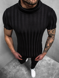 Мъжки пуловер черен OZONEE L/2294Z