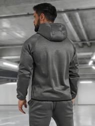 Мъжки спортен екип графитен OZONEE JS/8C1966/5