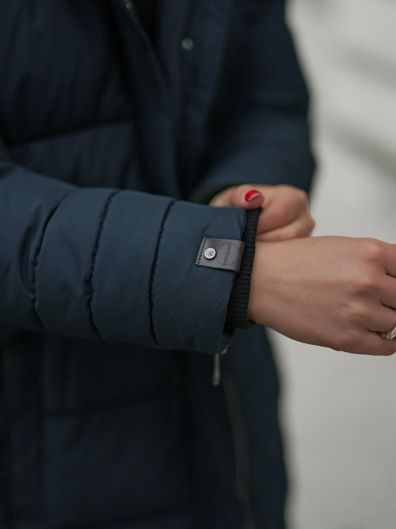 Дамско яке тъмносиньо OZONEE O/W377