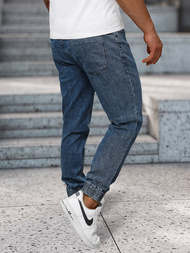 Мъжки дънки jogger синьо OZONEE NB/MP0272BS