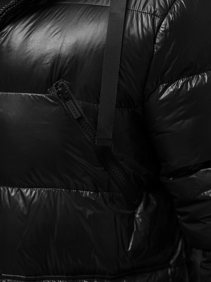 Мъжко яке черен OZONEE O/M3205Z