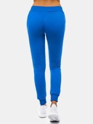 Дамски долнища на анцуг синьо OZONEE JS/CK01