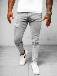 Мъжки дънки сив OZONEE O/2358/2