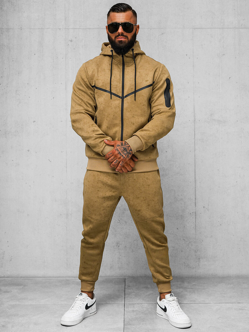 Мъжки спортен екип камел OZONEE JS/27C6503/91