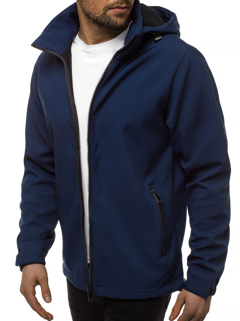 Мъжко яке тъмнсиня OZONEE JS/56008Z