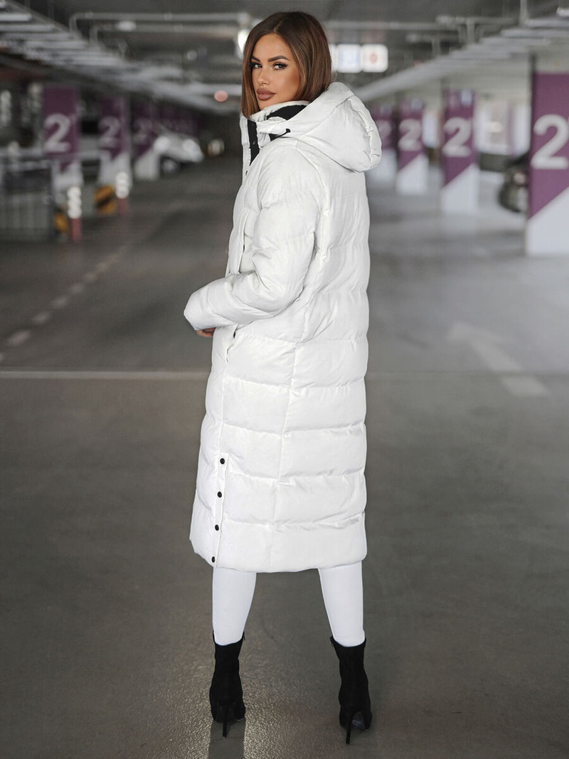 Дамско яке бял OZONEE JS/5M3233/281