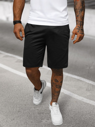 Мъжки панталонки черни OZONEE JS/8K100/3Z