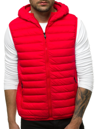 Мъжки елек червена OZONEE JS/LY36