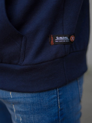 Мъжки суитшърт тъмнсиня OZONEE O/H1060