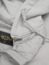 Дамско яке сива OZONEE JS/16M9187/297