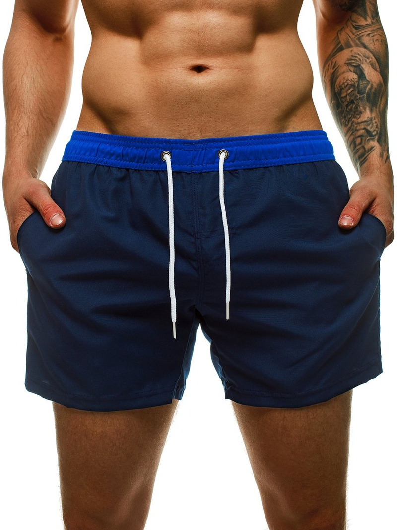 Мъжки плувни шорти тъмносиньо OZONEE ST004-1