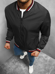 Мъжко яке черна OZONEE JS/8M96/3