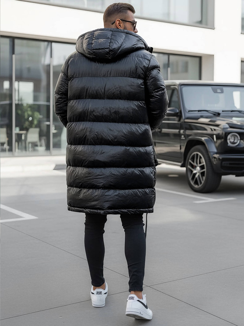 Мъжко яке черен OZONEE O/M3205Z