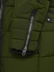 Дамско яке каки OZONEE O/W377