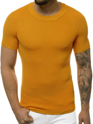 Мъжки пуловер камел OZONEE L/2474