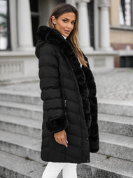 Дамско яке черно OZONEE JS/5M3156/392Z