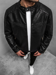 Мъжко яке черно OZONEE JB/JP1128Z