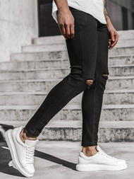 Мъжки дънки черни/2 OZONEE DP/585