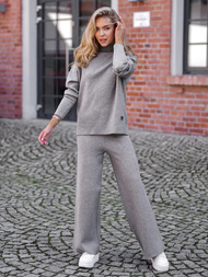 Дамски анцуг от две части сив OZONEE JS/53C5203/2