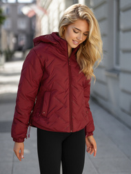 Дамско яке Бордо OZONEE JS/16M9315/06