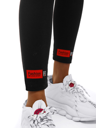 Дамски клин черно-червено OZONEE O/82330