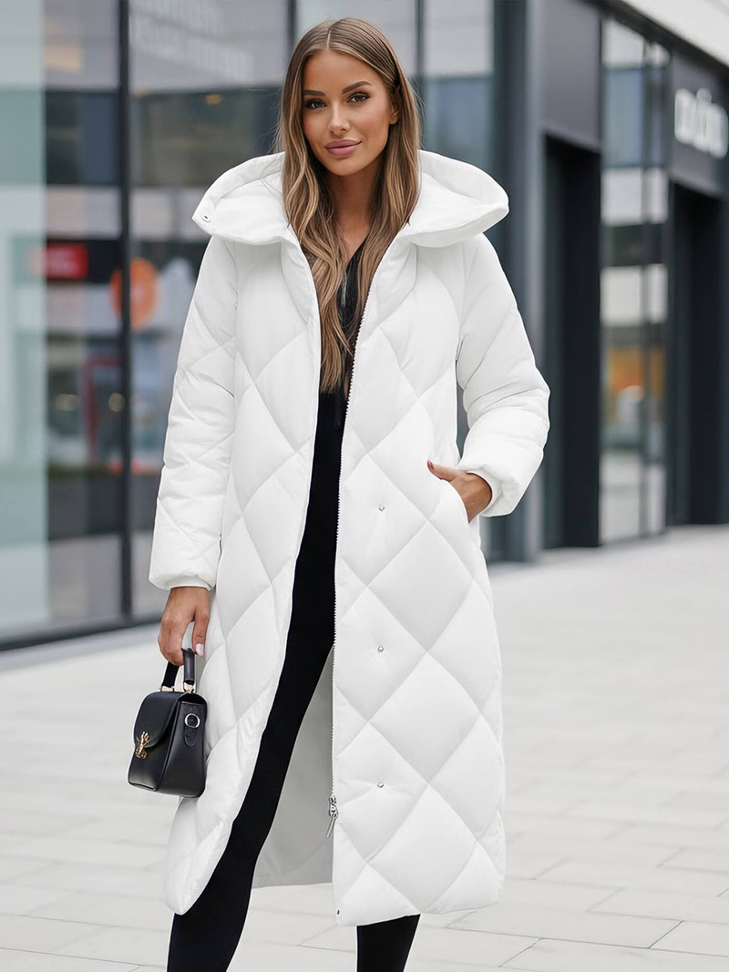 Дамско яке бял OZONEE JS/5M3173/281Z