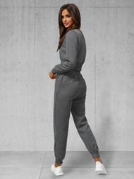 Дамски анцуг от две части графитен OZONEE JS/8C78/5Z