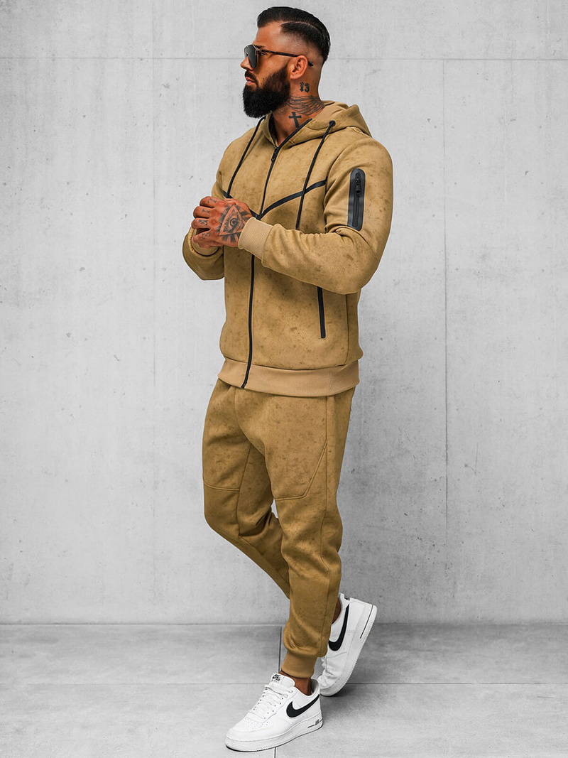 Мъжки спортен екип камел OZONEE JS/27C6503/91